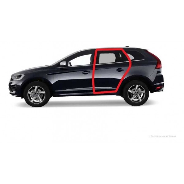 Borracha Porta Traseira Volvo Xc60 T5 2014 2017 Esquerda