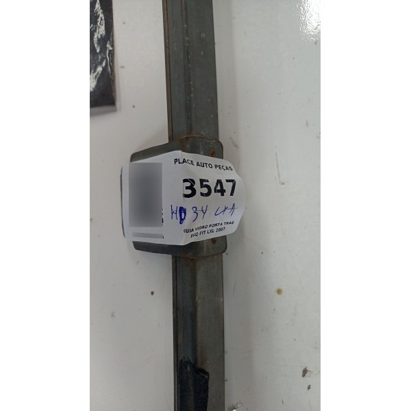 Guia Vidro Porta Traseiro Esquerdo Honda Fit 2007