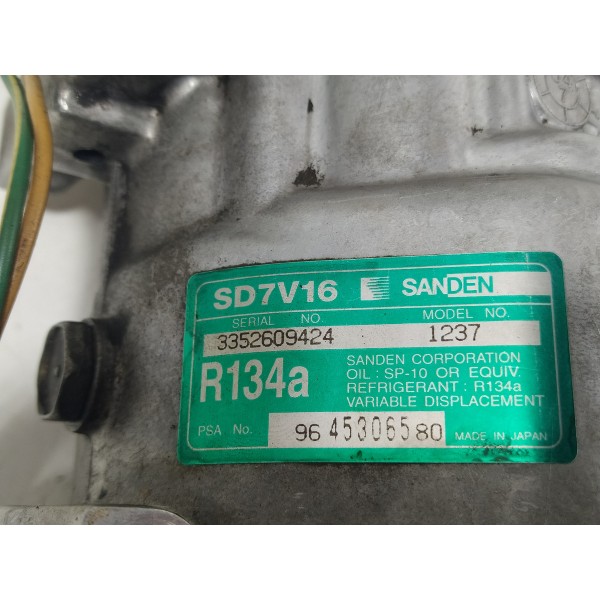 Compressor Ar Condicionado Citroën Xsara Picasso 2001 2006