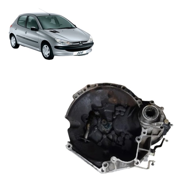 Caixa Cambio Manual Peugeot 206 1.4 8v Flex 2004 2008 2010