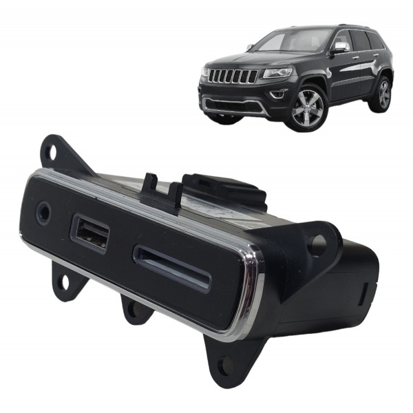 Entrada Aux Usb Cartao Sd Grand Cherokee 2015 Limited Usado