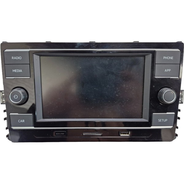 Central Multimidia Radio Polo Comfortline 2019 2022 Vw