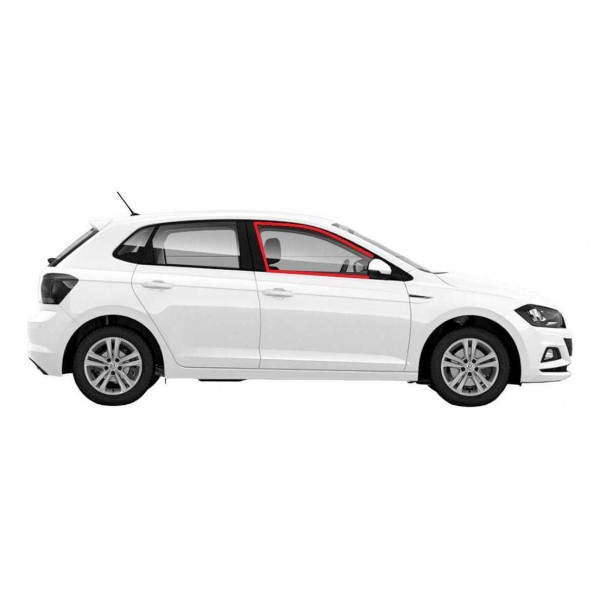 Guarnicao Vidro Dianteiro Polo 1.0 Tsi 2018 2022 Direito