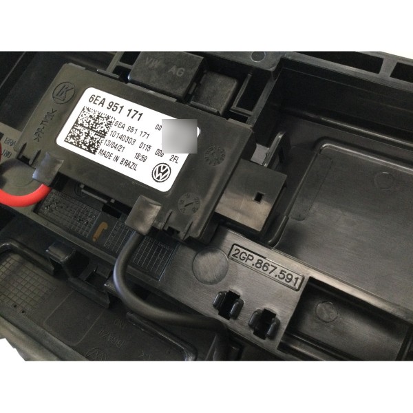 Suporte Comando Luz Teto Tcross 2020 2021 2023 Original Vw