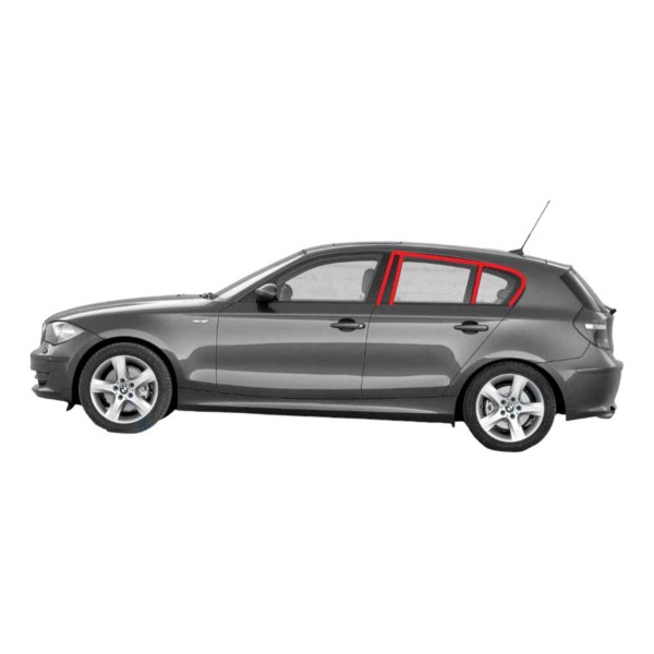 Guarnicao Borracha Porta Traseira Esquerda Bmw 118i 2009