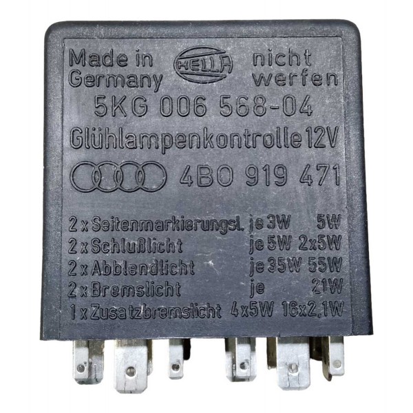 Modulo Rele Controle Luz Audi A3 1.8 2004 Automatico Usado