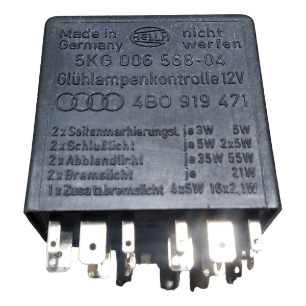 Modulo Rele Controle Luz Audi A3 1.8 2004 Automatico Usado