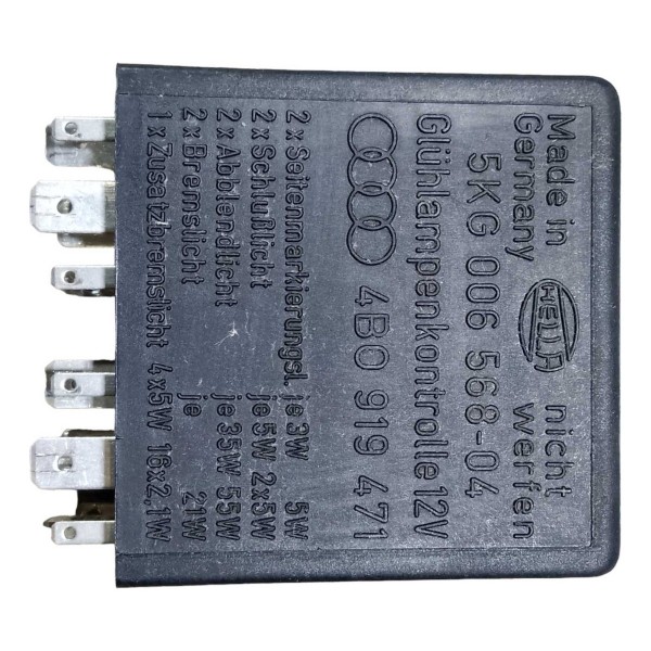 Modulo Rele Controle Luz Audi A3 1.8 2004 Automatico Usado