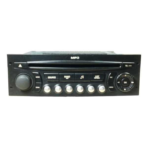 Radio Cd Player Mp3 Citroen Peugeot 307 2.0 16v 2006 2011