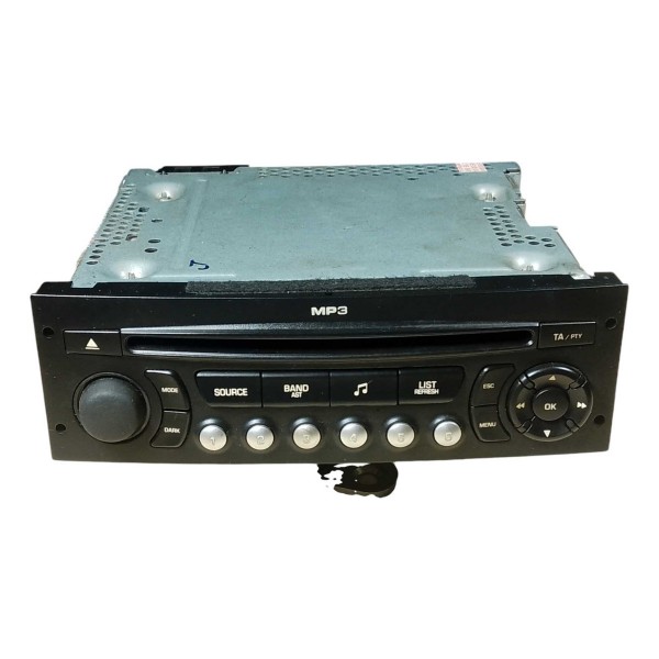 Radio Cd Player Mp3 Citroen Peugeot 307 2.0 16v 2006 2011