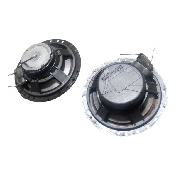 Alto Falante Bravox Tr6 Bk Triaxial Black Peugeot 307 Par