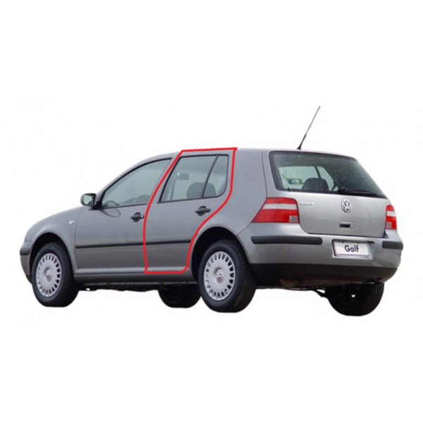 Borracha Porta Traseira Golf 1999 2004 Esquerdo Vw