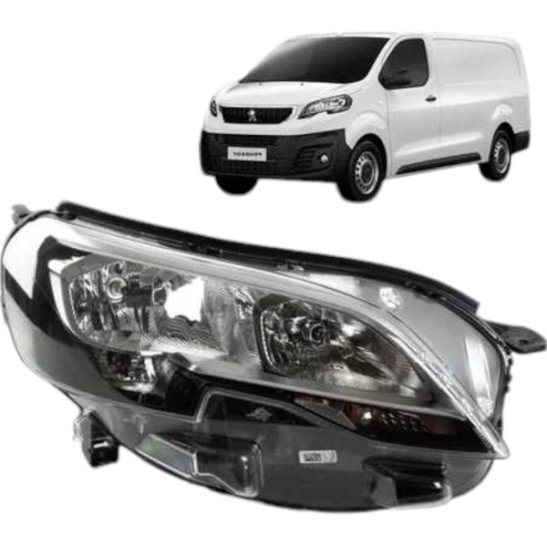 Farol Peugeot Expert Citroen Jumpy 2018 A 2024 Direito