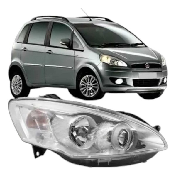 Farol Dianteiro Fiat Idea 2011 A 2016 Direito Original