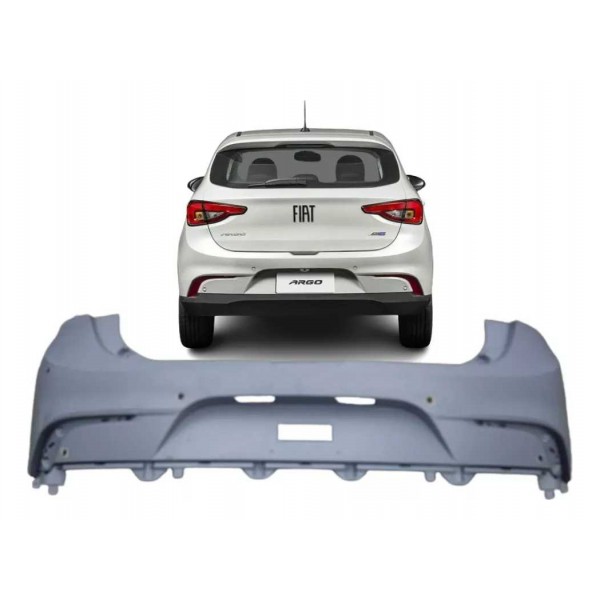 Spoiler Parachoque Traseiro Fiat Argo 2018 2022 100237582