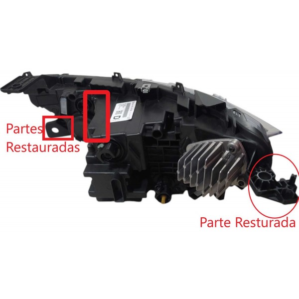 Farol Dianteiro Direito Fiat Pulse 2022 Original Detalhes