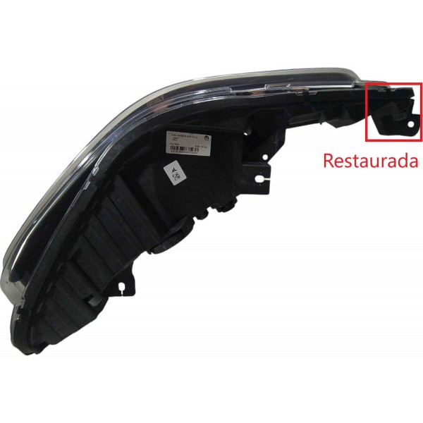 Farol Dianteiro Fiat Toro 2016 A 2022 Original Detalhe