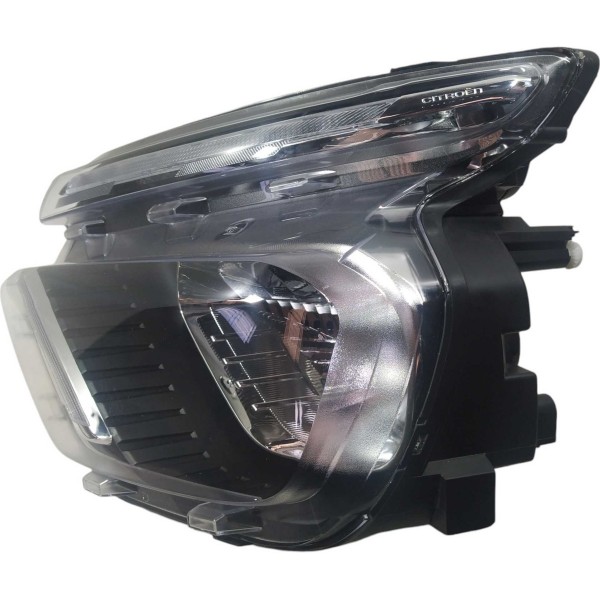 Farol Esquerdo Led Citroen C3 2022 A 2024 Original Detalhe