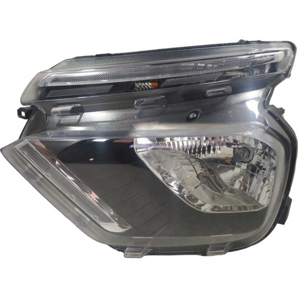 Farol Esquerdo Led Citroen C3 2022 A 2024 Original Detalhe