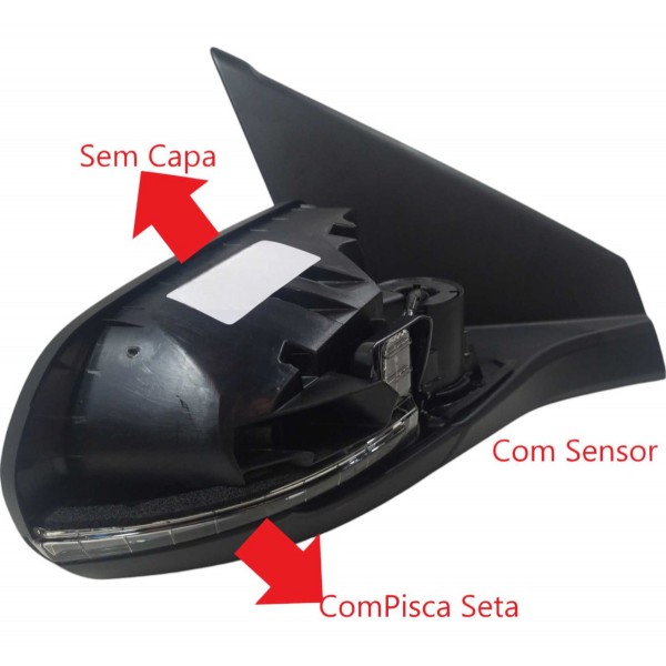 Retrovisor Direito Sensor Temperatura Externa Pulse 2021