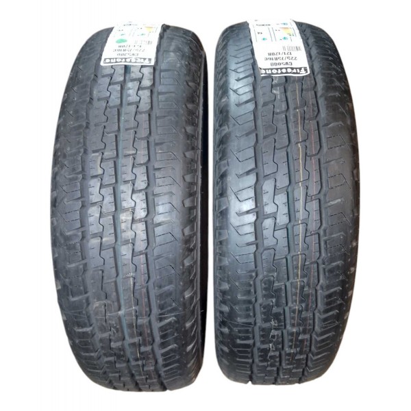 Kit 2 Pneu Firestone Aro 16 225/75 R16c Cv5000 121/120r