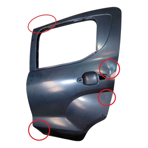 Porta Traseira Fiat Mobi 2014 2023 Esquerdo Nova Detalhe