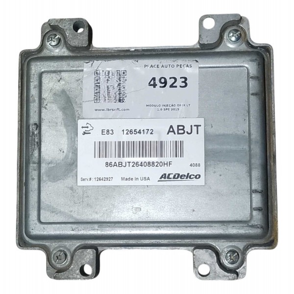 Modulo Injecao Ecu Chevrolet Onix Lt 1.0 Spe 2015