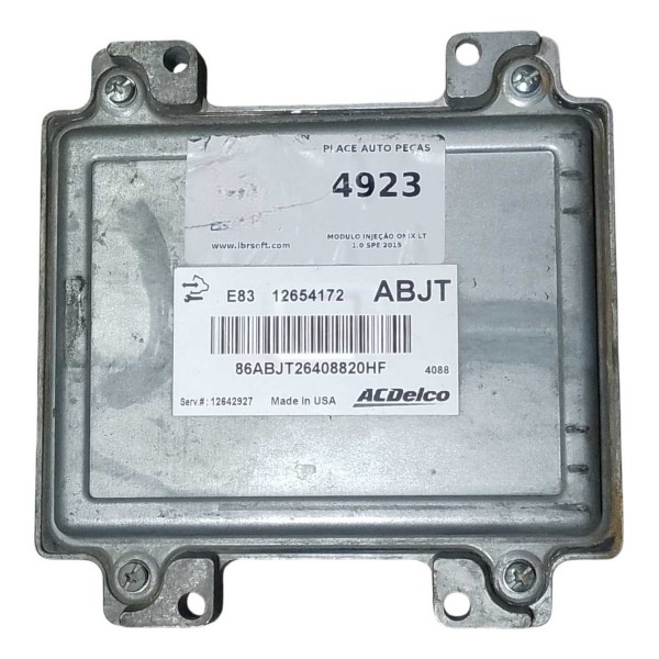 Modulo Injecao Ecu Chevrolet Onix Lt 1.0 Spe 2015