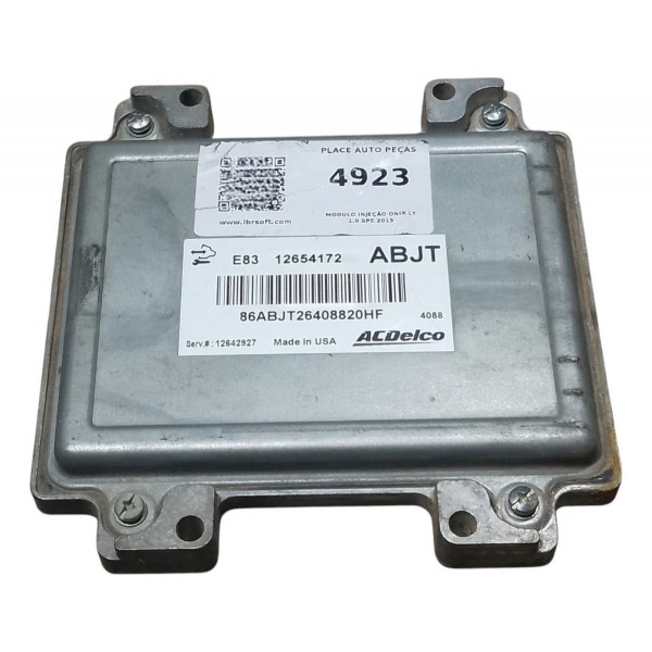 Modulo Injecao Ecu Chevrolet Onix Lt 1.0 Spe 2015