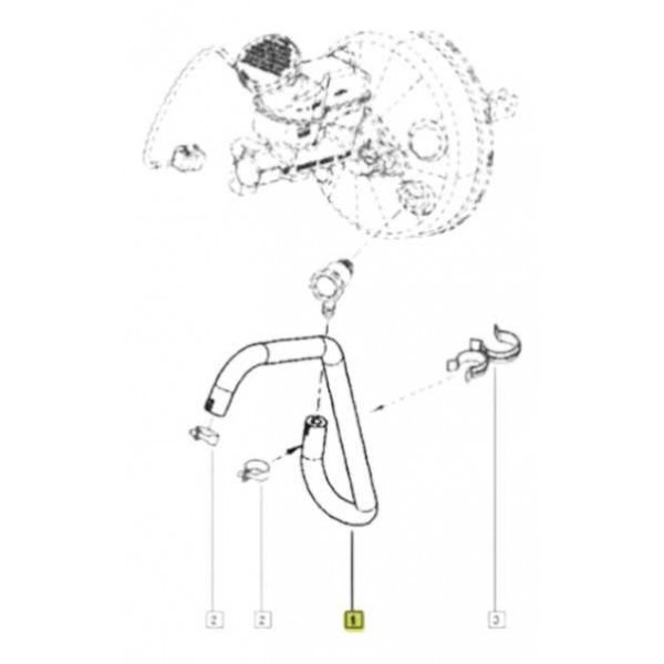 Mangueira Hidrovacuo Respiro Motor Kwid Intense 1.0 2019